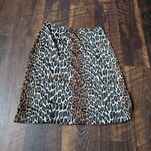 Vanity Fair Vintage Leopard Half Slip